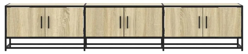 Móvel de TV 210x35x41 cm derivados de madeira carvalho sonoma