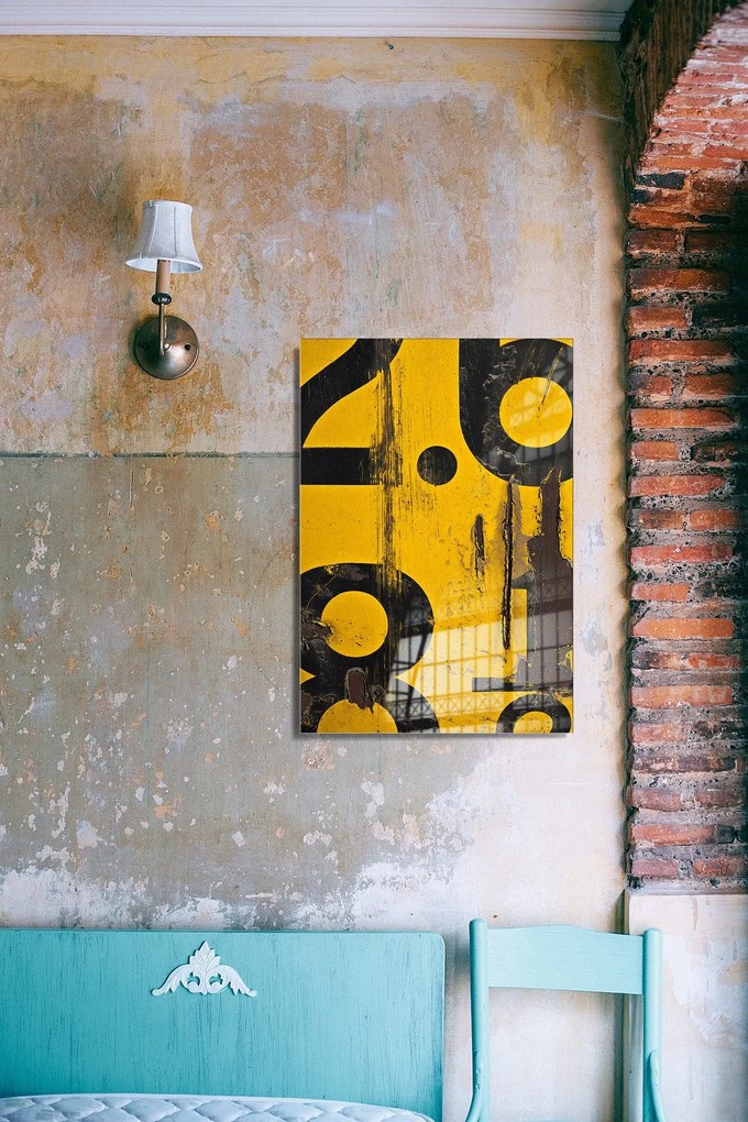 Pintura Decorativa em Vidro Temperado UV-013 – Multicolor – 30 x 45 cm