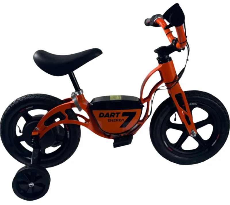 Bicicleta eléctrica Infantil 20V 4AH DART 7 - 4 a 7 anos Laranja