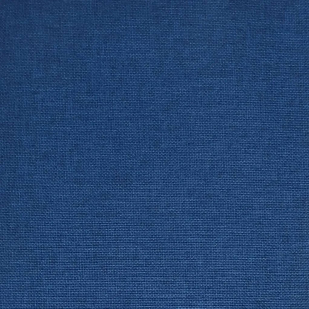Bancos de bar 2 pcs tecido azul