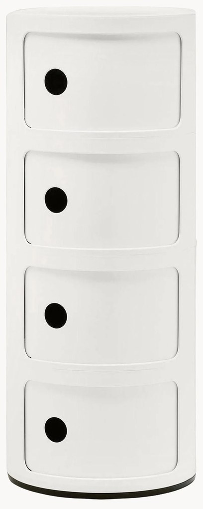 Armário de design Componibili, 4 elementos, Alt 77 cm