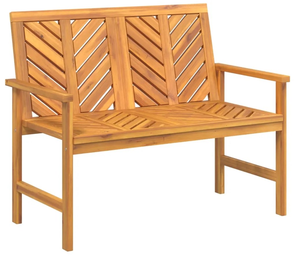 Conjunto lounge de jardim 2 pcs madeira de acácia maciça