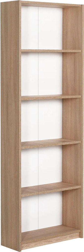 Estante “Nörda” — 64x26x182 cm — Design Moderno em Carvalho Sonomo com