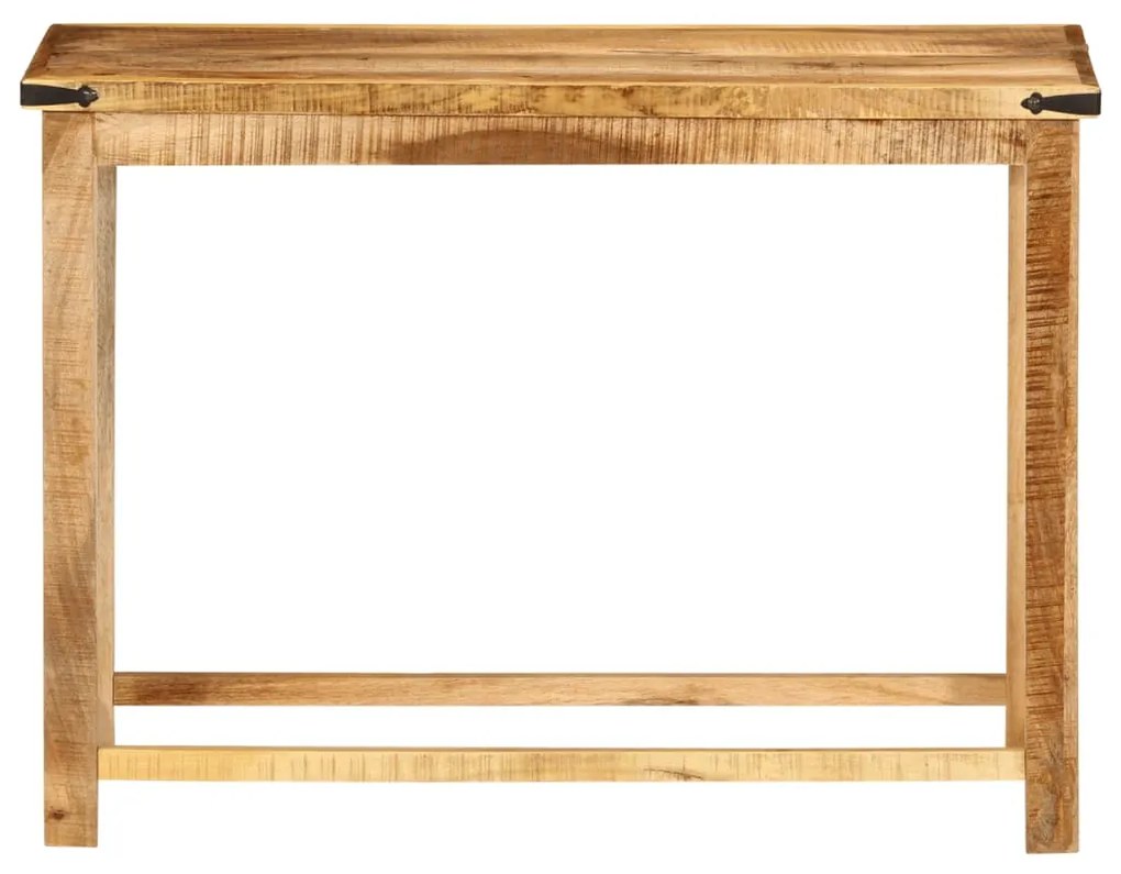 Mesa consola 100x30x75 cm madeira de mangueira maciça