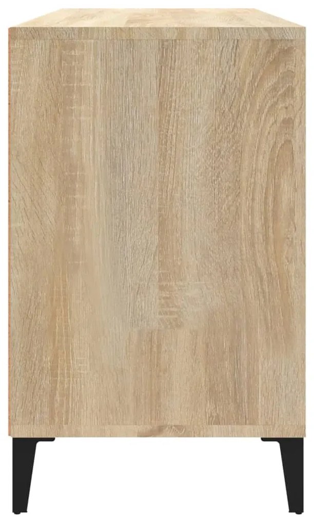 Sapateira 102x36x60 cm derivados de madeira carvalho sonoma