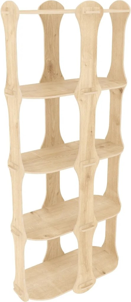 Estante Ayzi – Carvalho – 57,6x137,5x27 cm