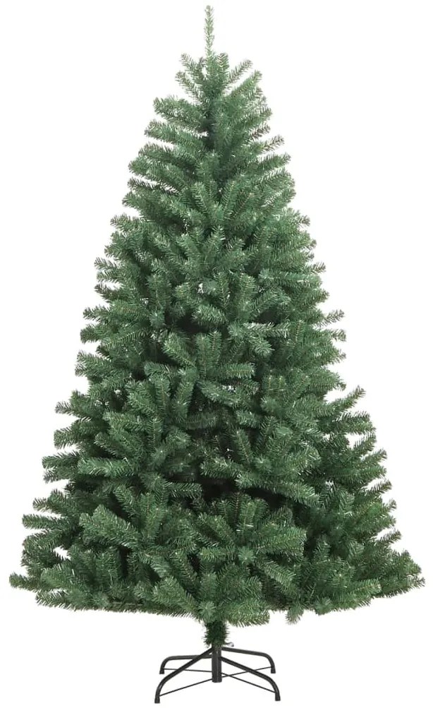 Árvore de Natal artificial articulada com suporte 300 cm verde