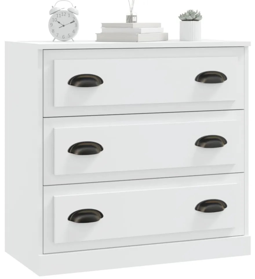 Aparador 70x35,5x67,5 cm derivados de madeira branco