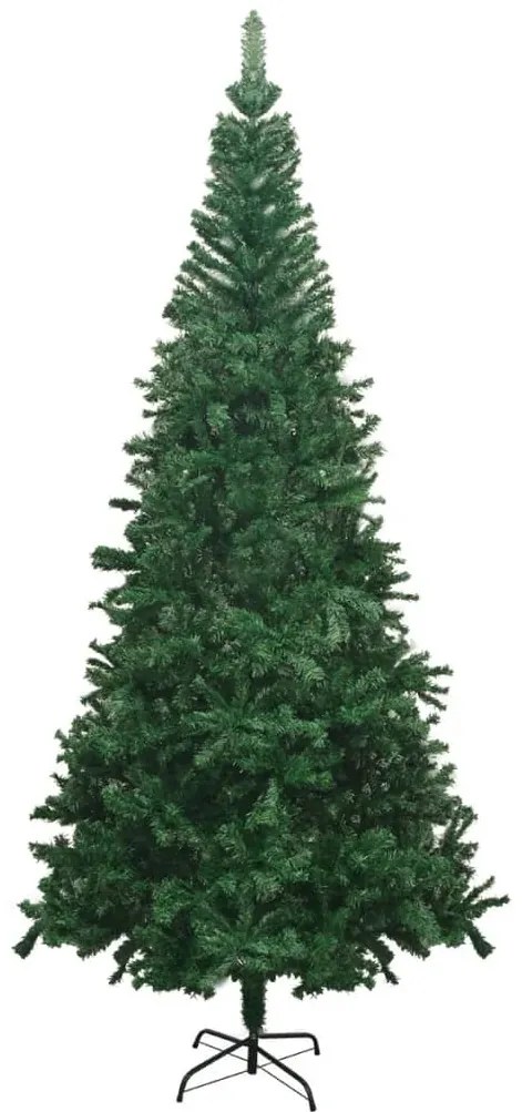 vidaXL Árvore de natal artificial L, 240 cm, verde