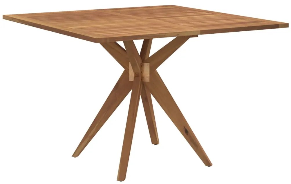 Conjunto de jantar p/ jardim 5 pcs madeira de acácia maciça