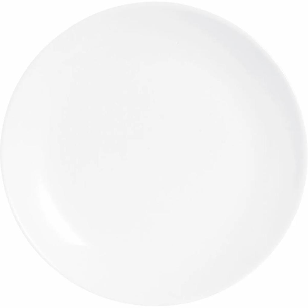 Conjunto de pratos Arcoroc Evolutions Sobremesa 6 Unidades Branco Vidro (Ø 19 cm)