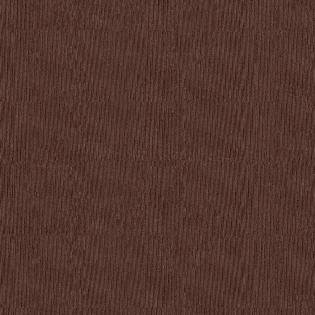 Tela de varanda 75x300 cm tecido Oxford castanho