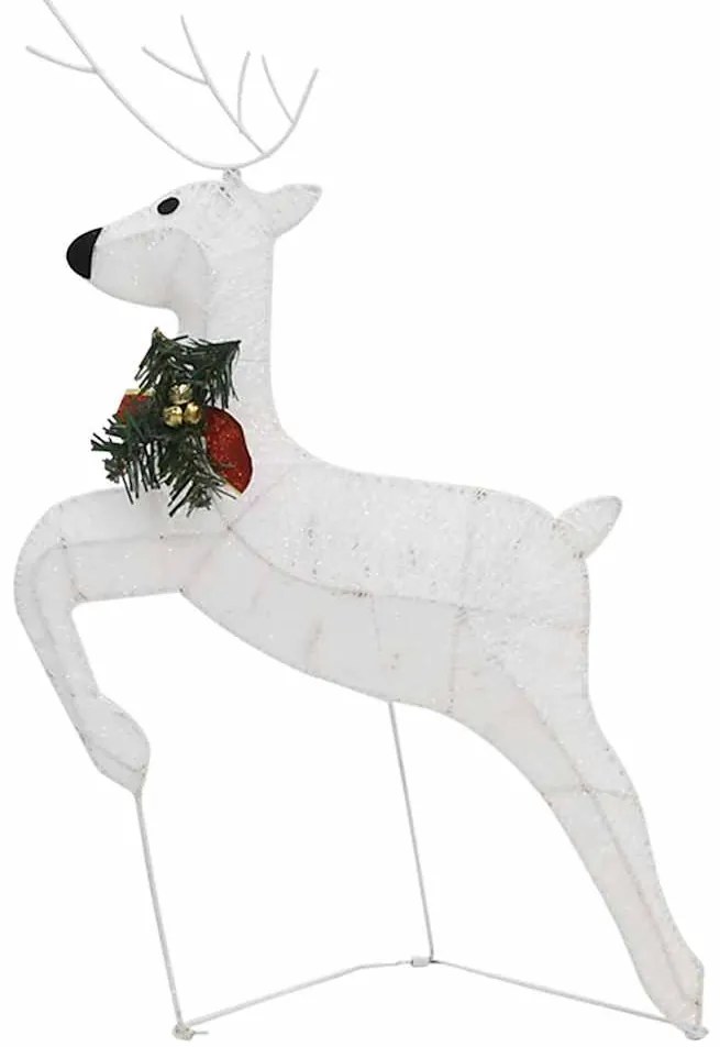 Renas de Natal 2 pcs 40 LEDs branco