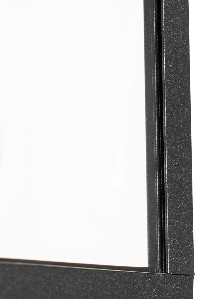 LED Candeeiro de parede exterior inteligente preto IP44 com Wi-Fi ST64 - Charlois Industrial