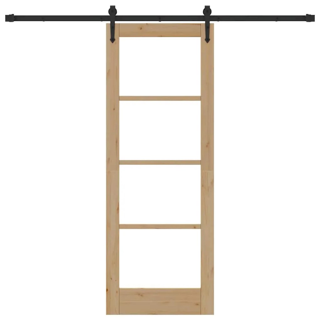 Porta Deslizante vidaXL com Conjunto de Acessórios 'ORKDAL'73.5x198.5