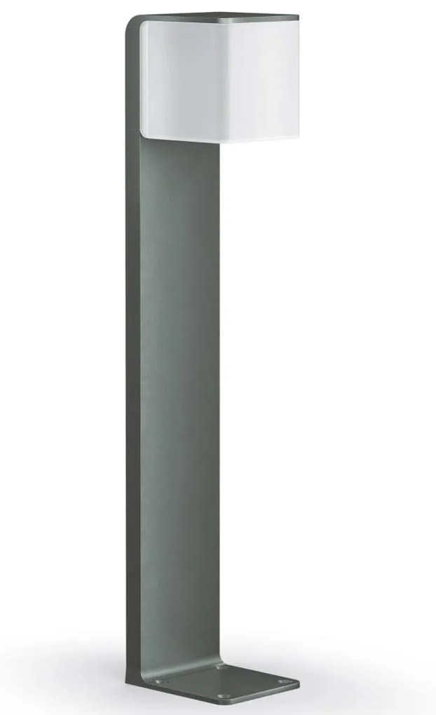 Steinel Candeeiro poste c/ sensor GL 80 LED IHF CUBO antracite 055479