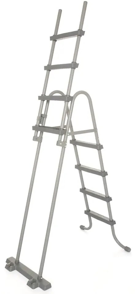 Bestway Escada de segurança p/ piscina 4 degraus Flowclear 122cm 58331