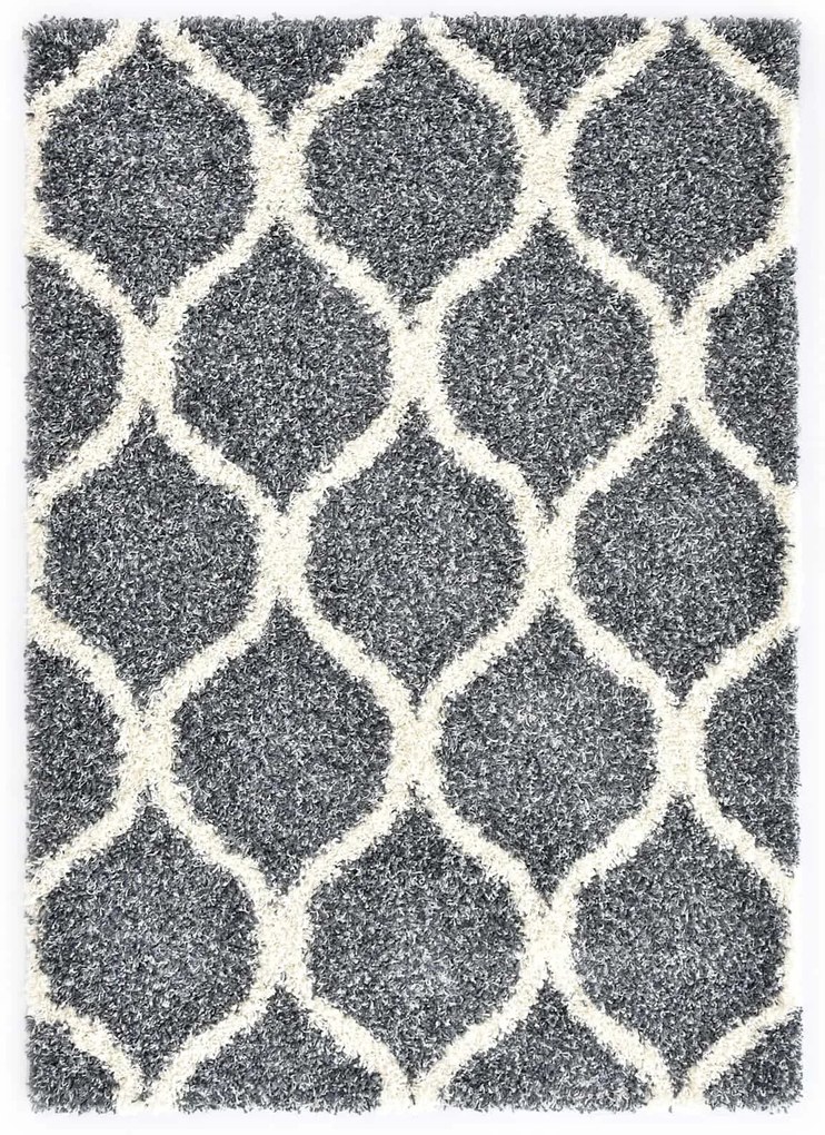 vidaXL Tapete Azul 140 x 200 cm Polietileno