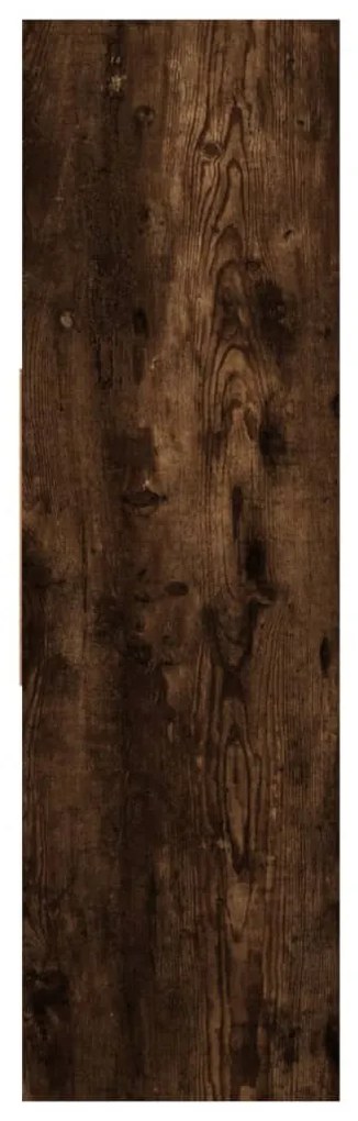Estante 97,5x29,5x100 cm derivados de madeira carvalho fumado