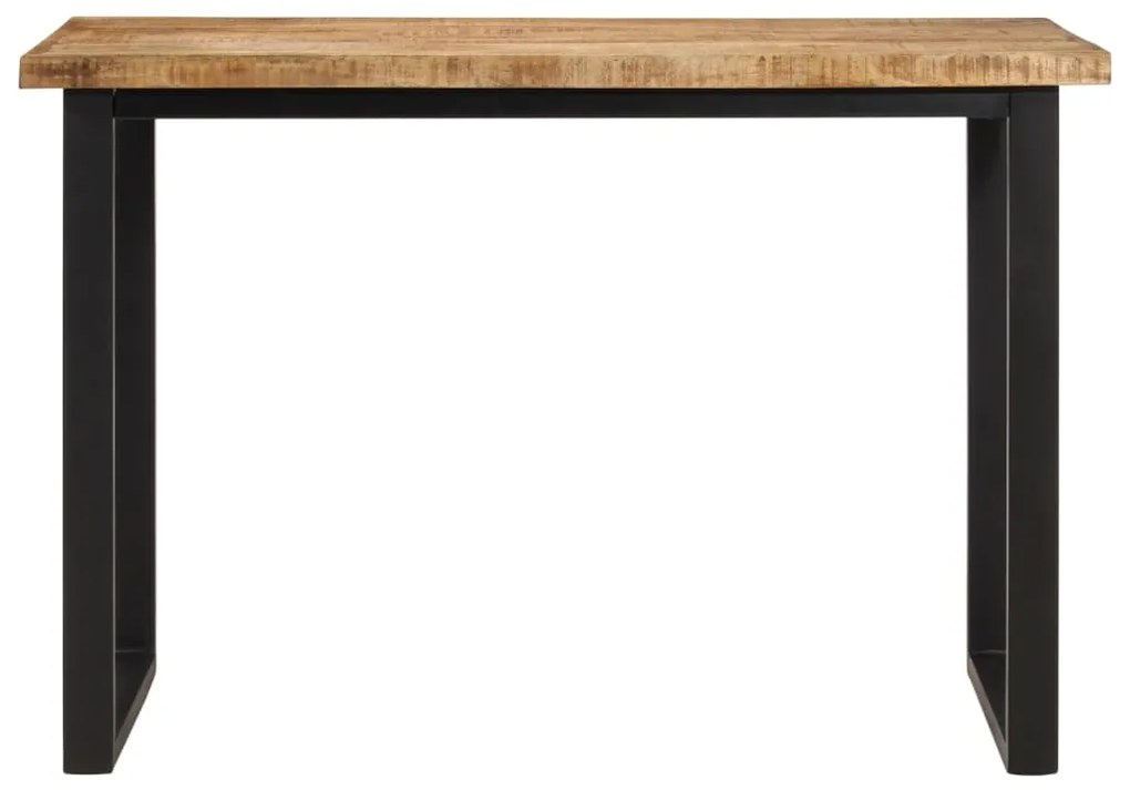 Mesa de jantar 110x55x75 cm madeira de mangueira maciça