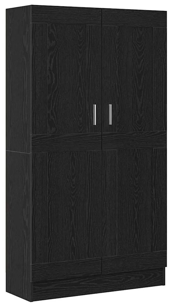 Estantes de Livros em Carvalho Preto da - Conjunto de 2, 165x30,5x150