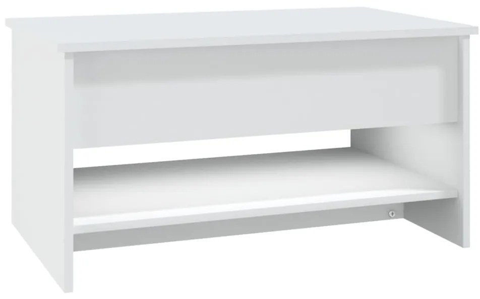 Mesa de Centro Ruan Elevável - Branco - Design Moderno