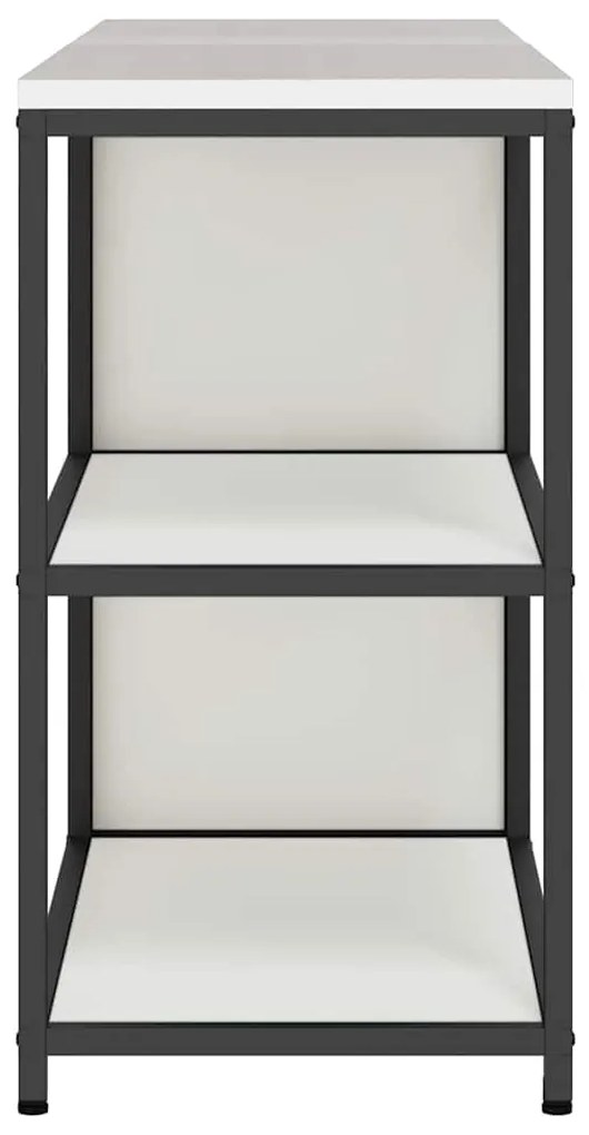 Conjunto de Armazenamento de Cozinha 2 pcs Branco