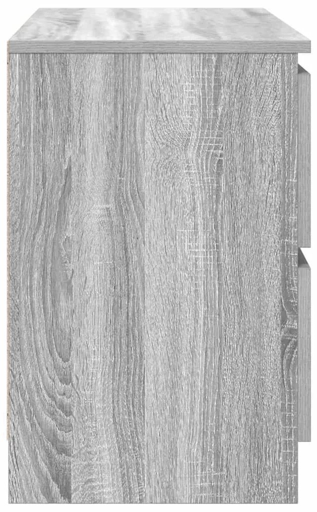 Móvel de TV 80x35x54 cm derivados de madeira cinzento sonoma