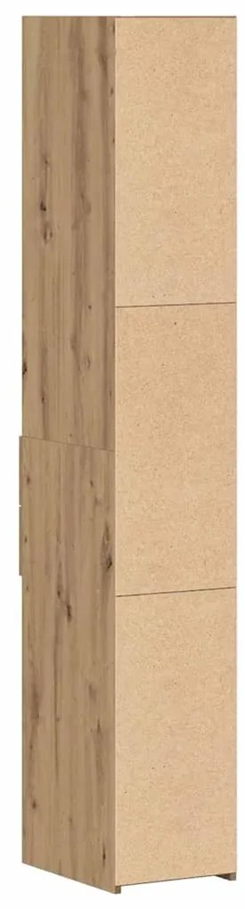 Estante Alta Artisan Carvalho 30x42,5x185 cm Madeira Engenharia