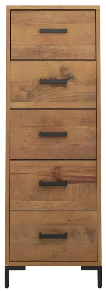 Cómoda 42x35x110 cm pinho maciço