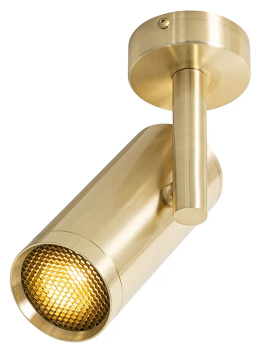 Foco de design ajustável dourado - Scopio Honey