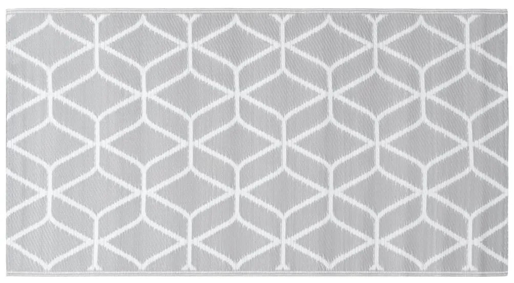 Tapete de exterior 80x150 cm ARAKIL PP cinzento