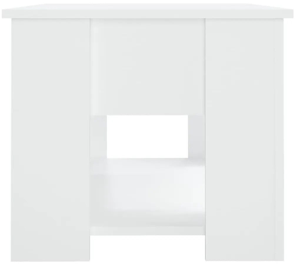 Mesa de centro 79x49x41 cm madeira processada branco