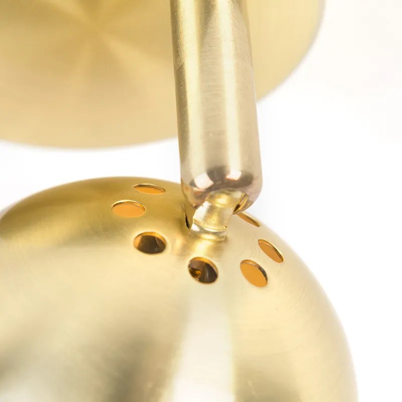 Projetores redondos retro em latão - Gissi