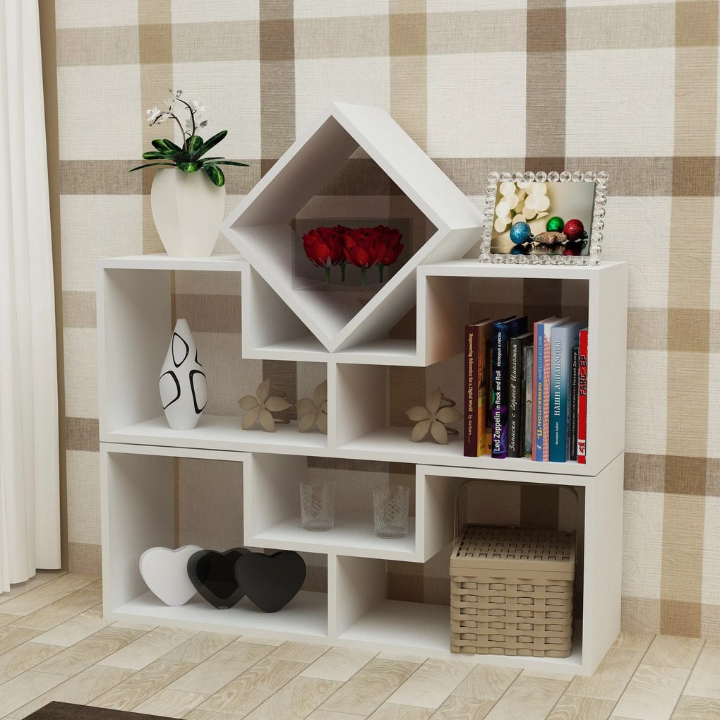 Estante Beled – Branco – 105x76,4x29,5 cm