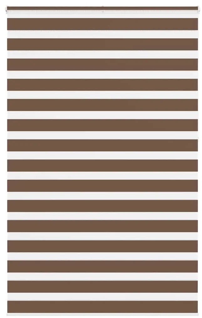 vidaXL Cortina de zebra 150x230 cm largura do tecido 145,9cm poliéster