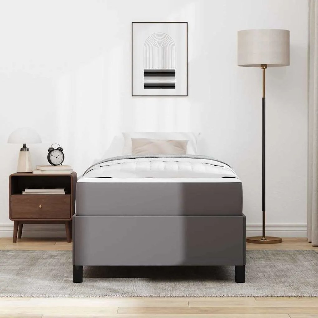 Estrutura de cama com colchão Cinzeto 90 x 190 cm