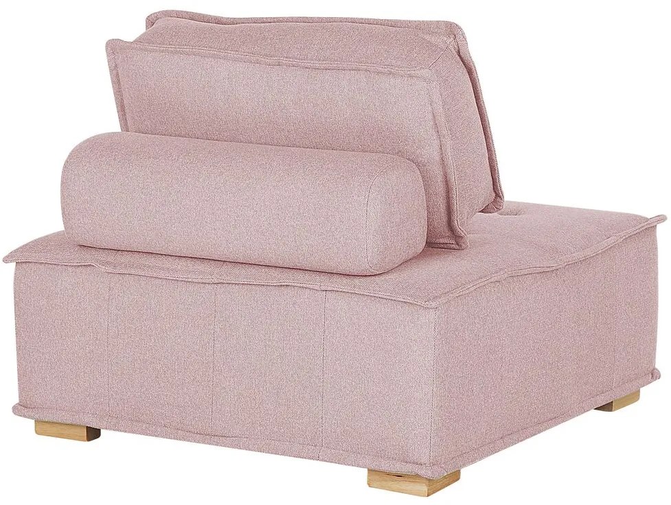 Conjunto de sofás modular para 4 pessoas em rosa TIBRO Beliani