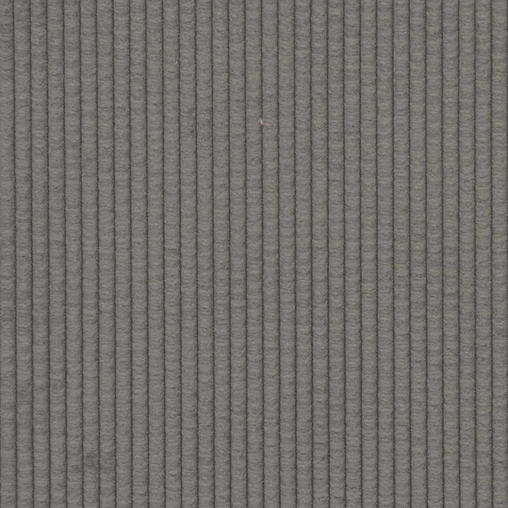 Sofá-luvas 140 cm tecido corduroy cinzento-claro