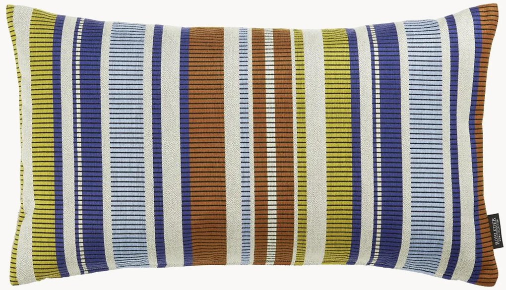 Capa de almofada artesanal Stripe Terra