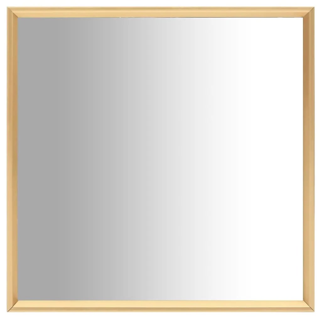 322746 vidaXL Espelho 70x70 cm dourado