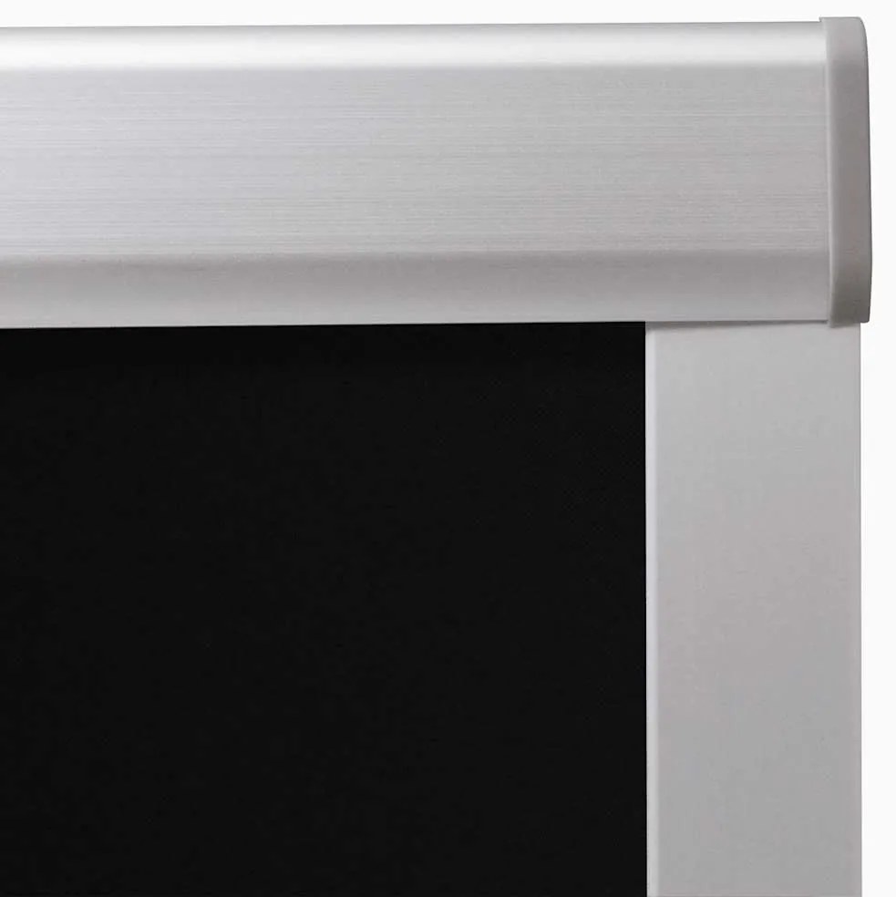 Persiana de enrolar opaca preto MK04