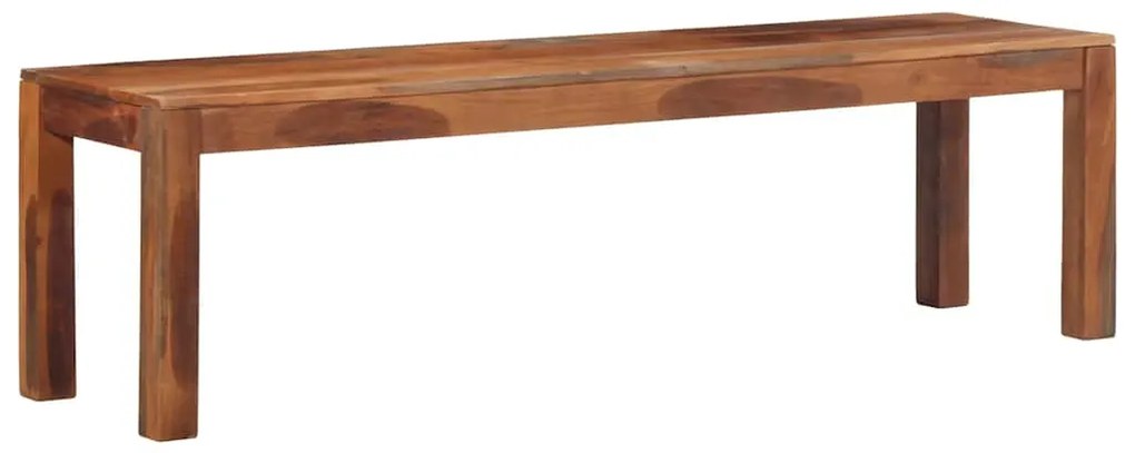 vidaXL Banco 160 cm madeira maciça de acácia