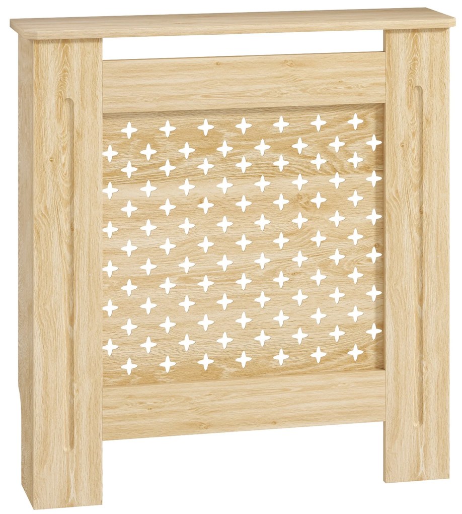 Cobertura de Radiador "Nordic" – MDF – 78x19x82 cm – Carvalho