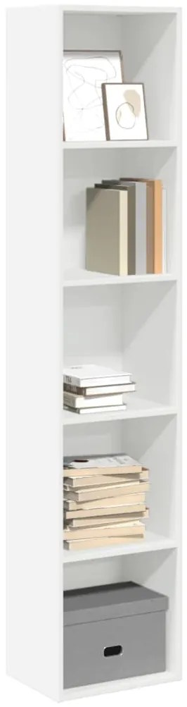 vidaXL Estante 40x30x189 cm derivados de madeira branco