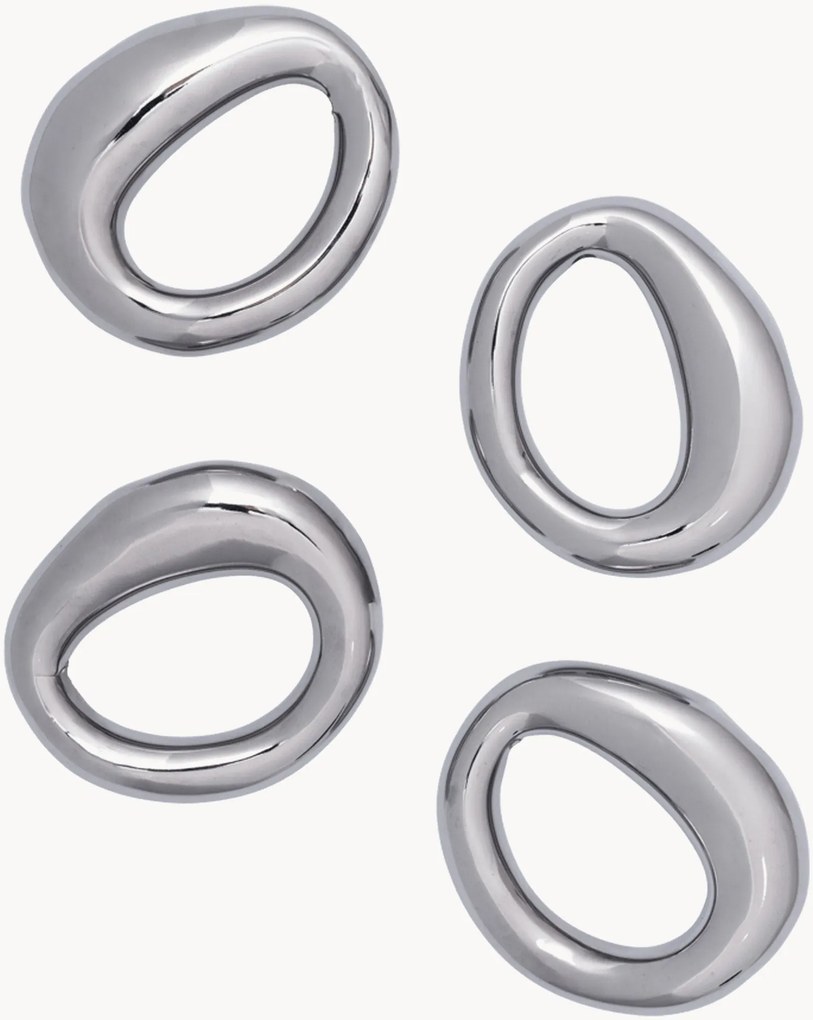 Argolas para guardanapos Orrith, conjunto de 4
