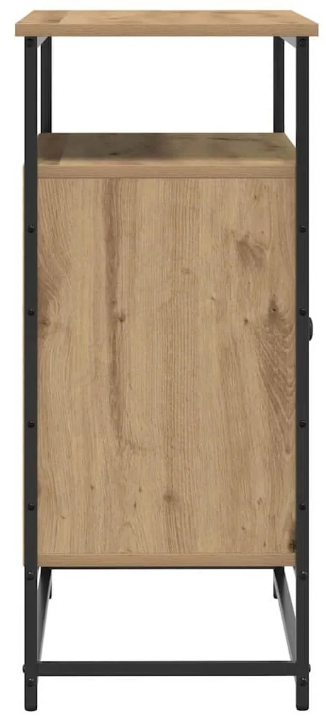 Aparador Artisan Carvalho 69x35x80 cm Madeira engenheirada e Aço