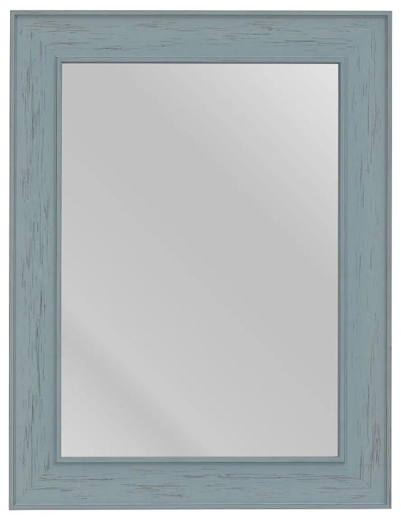 Espelho de Parede 66 X 2 X 86 cm Azul Madeira