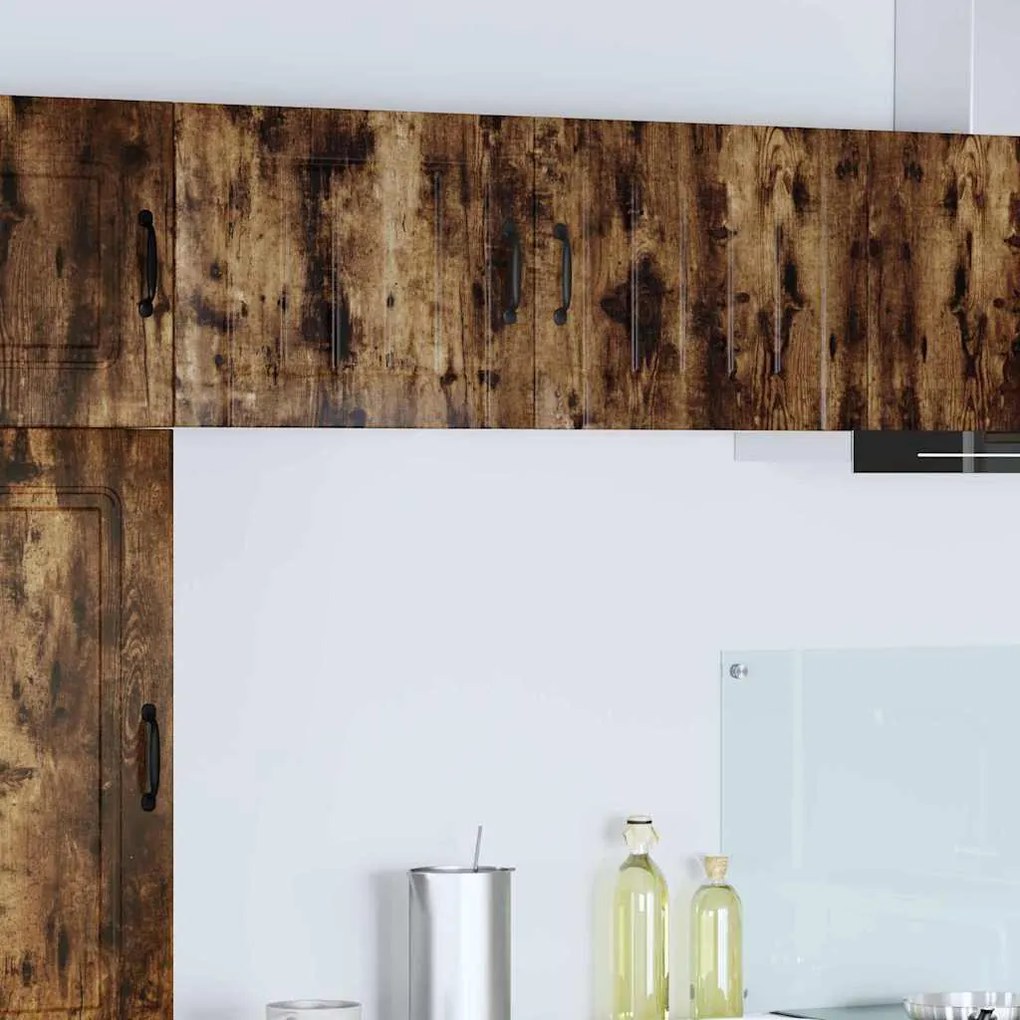 vidaXL Armário de Cozinha 2 pcs Carvalho Defumado 50 x 31 x 40 cm