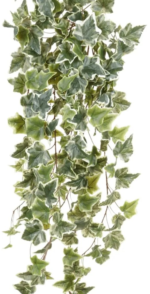 Planta hera suspensa artificial dois tons verde 100 cm 11.960
